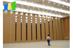 China Interior Wood Movable Temporary Sliding Wall Sound Proof Partition supplier