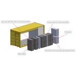 Infrared Ip Cameras IP65 Prefabricated Modular Data Centers 20ft for sale