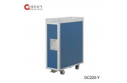China Atlas Inflight Full Size Beverage Aircraft Service Cart Airplane Trolley supplier