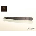 China Pointed Slant Tip Facial Hair Removal Tweezers Stainless Steel Wig Tools for sale