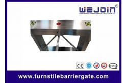 China Self Locking Turnstile Barrier Gate 30~40 Persons / Min Traffic Light Indicator supplier