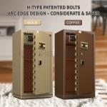95kg Dual Alarm Office Safe Box Fingerprint Lock YB/N7-120