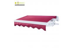 China Hyperbolic arm telescopic awning, strong arms support awning supplier
