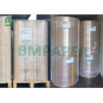 Natural Kraft Paper Sandwich Wrapping Paper Roll With One Side Glossy