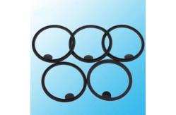 China Customized Double Lips FKM Silicone Rubber Lip Seal supplier