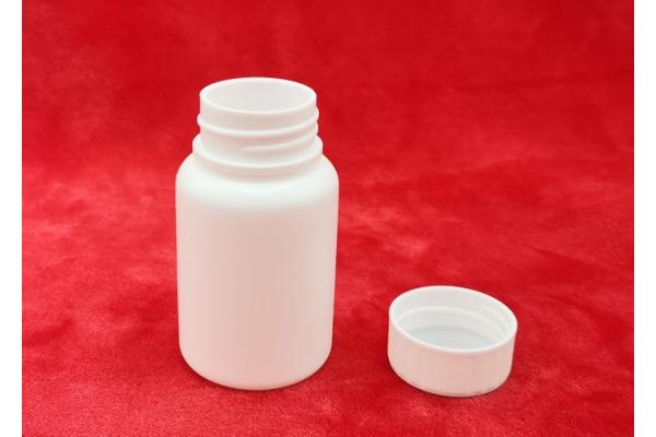 Aluminium Liner Plastic Pill Bottles Pharmaceutical Tablet Broken Resistant