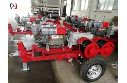 China Heavy-Duty 5T Capacity Double Drum Winch For Simultaneous Lifting Pulling Operations​ supplier