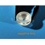 Fan Shaped Polished / Unpolished Sapphire Lens Glasses Al2O3 Single Crystal for sale