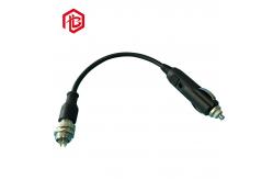 China Black 5 Pin IP68 Metal Waterproof Plug And Socket supplier