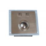 25.0mm 2 Mouse Button Trackball IP67 Dynamic Waterproof Stainless Steel for sale