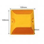 High Intensity Reflective Tape Roadway Safety Cat Eye Road Stud for Traffic Solutions for sale
