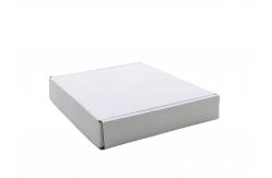 China Rectangular Food Cosmetics White Folding Packaging Box With General Printing Logo supplier