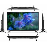 WebOS 40 Inch 2k TV Tempered Glass Metal Housing With Frameless Design for sale