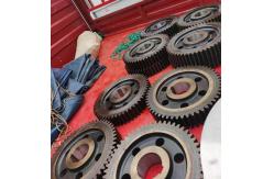 China Surface Hardening Ball Mill 120 Tooth Steel Spur Gears supplier