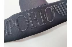 China Toothbrush Dot Printed Logo Black Elastic Band Eco Friendly supplier