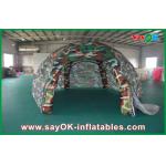 Go Outdoors Inflatable Tent Waterproof Outdoor Inflatable Air Tent  , Spider Military Inflatable Dome Tent for sale