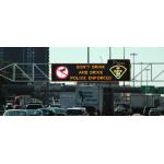 LED Road Safe P10 Outdoor Message Signs Remote Control Device Control for sale