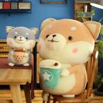 Kids Super Soft Plush Fabric Stuffed Puppy Toy for sale