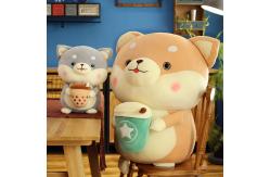 China Kids Super Soft Plush Fabric Stuffed Puppy Toy supplier