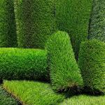 PP Mesh Artificial Lawn Grass for sale