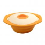 1600ml Double Color Lids Collapsible Silicone Steamer Microwave Safe for sale