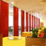 Banquet Hall Acoustic Folding Wooden Partition Wall with Aluminum Track for sale