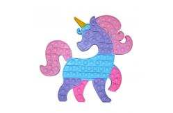 China Unicorn Penguin Desktop Puzzle Kids Silicone Educational Toys Decompression Press supplier