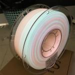 Strong Resilience 3D Printing Filament Glow Rainbow Filament PLA 1.75mm for sale