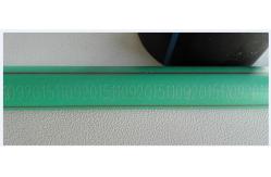 China High Speed Flying Laser Plastic PVC Pipe Printing Machine With Touch Screen supplier