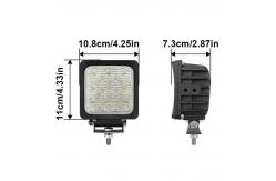China 36V LED Mining Lights 27W Tractor LED Flood Lights IP67 Commercial supplier