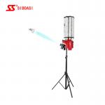 LCD Screen Badminton Machine , Badminton Serve Machine Folding Tripod Wheels