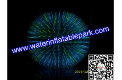China TPU Glass Inflatable Zorb Ball 3m x 2m , Inflatable Human Hamster Ball supplier