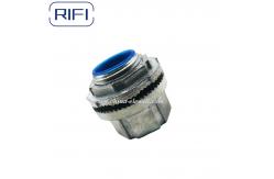 China Threaded IMC Conduit Pipe Silver Electrical Conduit Waterproof Grounding Hub supplier