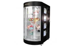China Remote Upload Ads Flower Vending Machine With Cooling System Contactless Payment 240V supplier