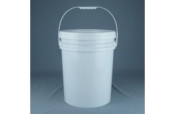 China Seal Lid Round Plastic Bucket with Custom Logo Printing Various Capacity Options supplier