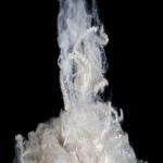 Matrix Stability Polyester Man Made Fibre 64mm Low Melt Off White PSF