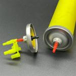 Red - Adapted Lighter Gas Valve for DIY Projects - Adjustable Version