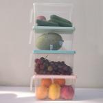 3L 5L 6L Stackable Storage Bins With Handles For Freezer Kitchen