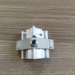 45 Degree Connecting Sliding Window And Door Connector Aluminium Window Corner With Squre Hole for sale