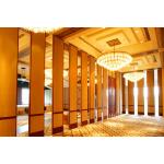 Abrasion Resistance Wooden Folding Partition Walls For Conference Room 7m Height for sale