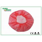 Free Size Disposable Round Non Woven Bouffant Head Covers for sale