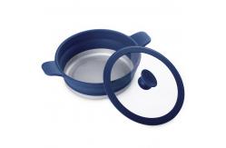 China Customized Silicone Cooking Pot Collapsible Silicone Cookware Camping supplier