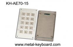 China Metal Panel Mount  Keyboard with Anti - Vandalism , waterproof mechanical keyboard supplier
