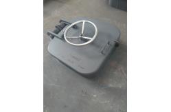 China Marine Weathertight Hatch Cover with Quick Action Wheel Handle supplier