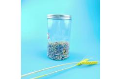 China 1200ml Transparent Sealed Plastic Food Jars For Spice supplier