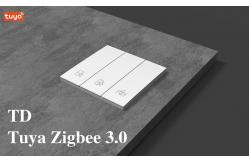 China Smart Wall Switch Zigbee Wireless Light / Scene Switch For Home supplier