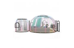 China Picnic Dining Bubble Tent Diameter 5m PC Polycarbonate For Park supplier
