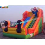 Custom Outdoor Commercial Inflatable Moon Bounce slide for Adults, Kids Playing for sale