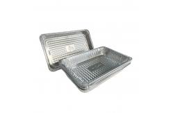 China Environmental Friendly Rectangular 525*325*75 Foil Food Container for Turkey Roaster supplier