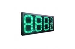 China WATERPROOF RF CONTROLLER LED GAS PRICE SIGN WITH IRON / ALUMINUM CABINET supplier
